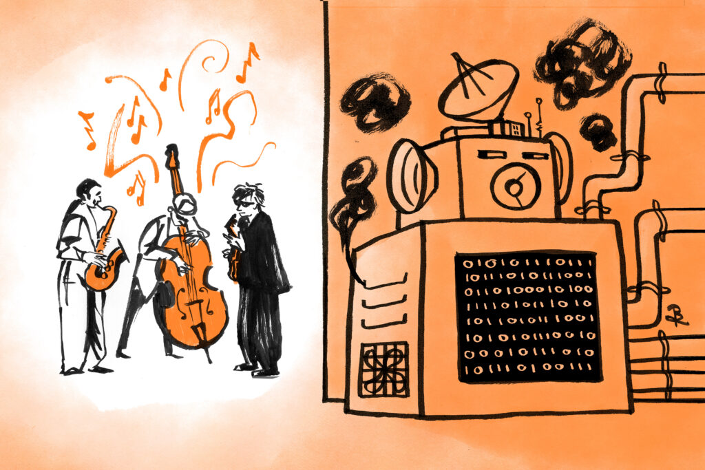 Music Making Is A Human Endeavour That AI Can't Copy - Brigitte Rose